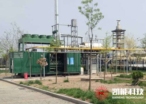 发电机组余热锅炉项目现场