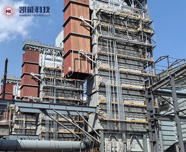 矿热炉余热锅炉项目现场 矿热炉余热锅炉项目现场